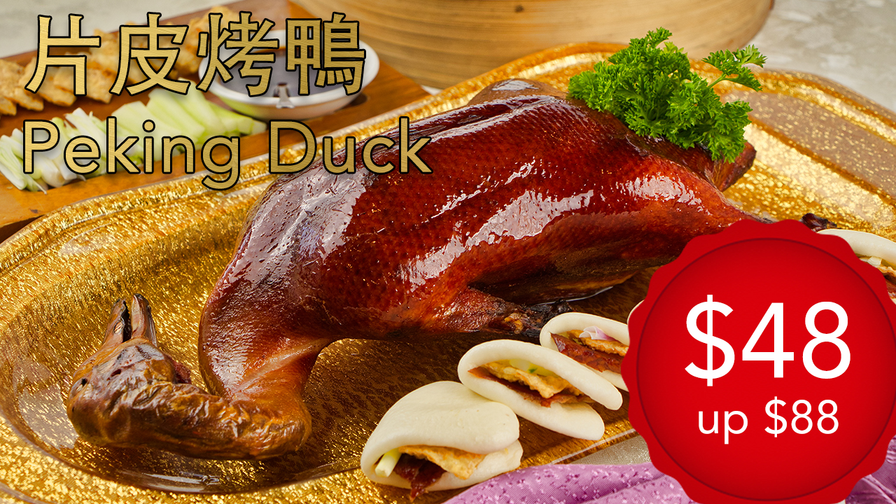 <b>片皮烤鸭<br> Peking Duck<br>